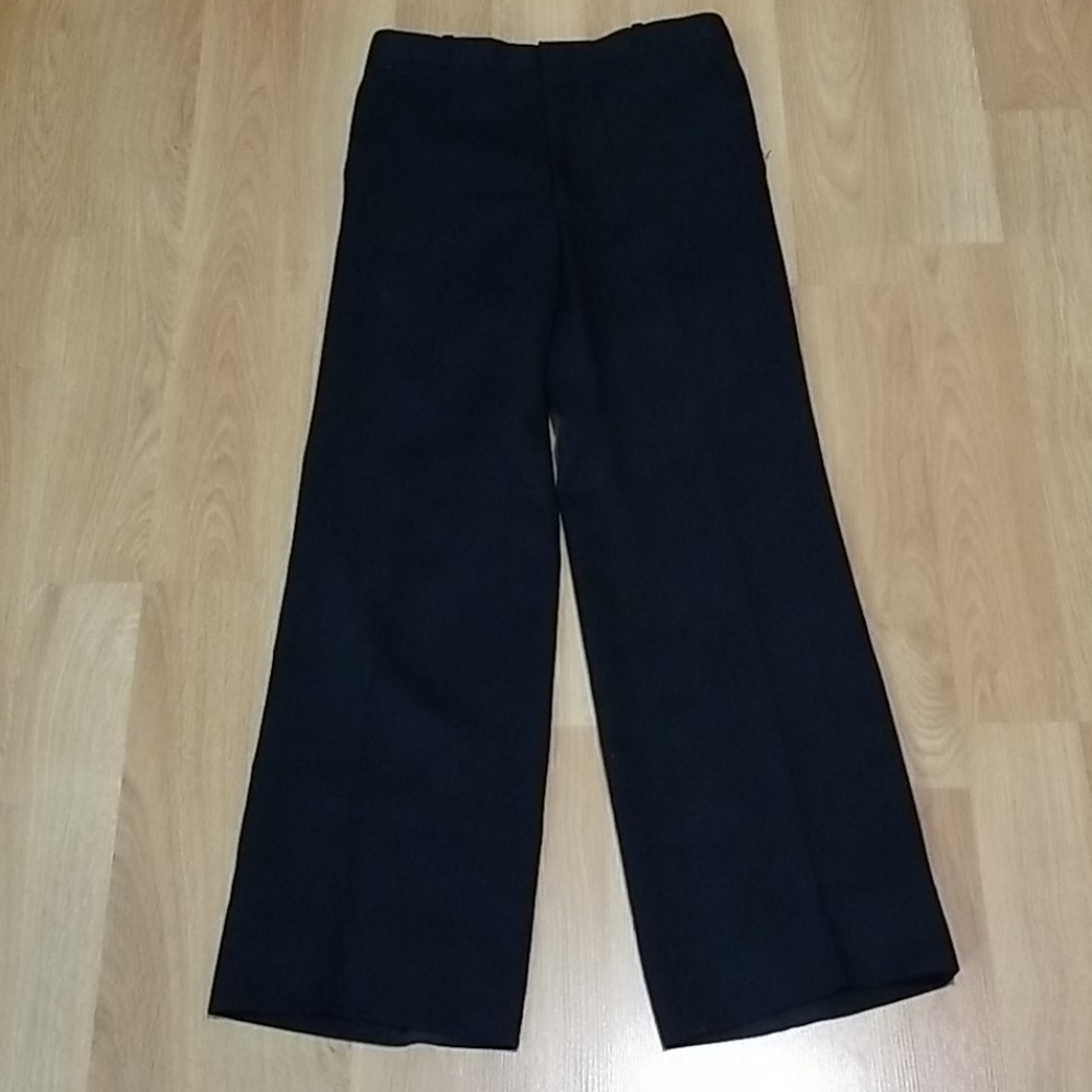 Mens black dress suit pants waist 15 length 28